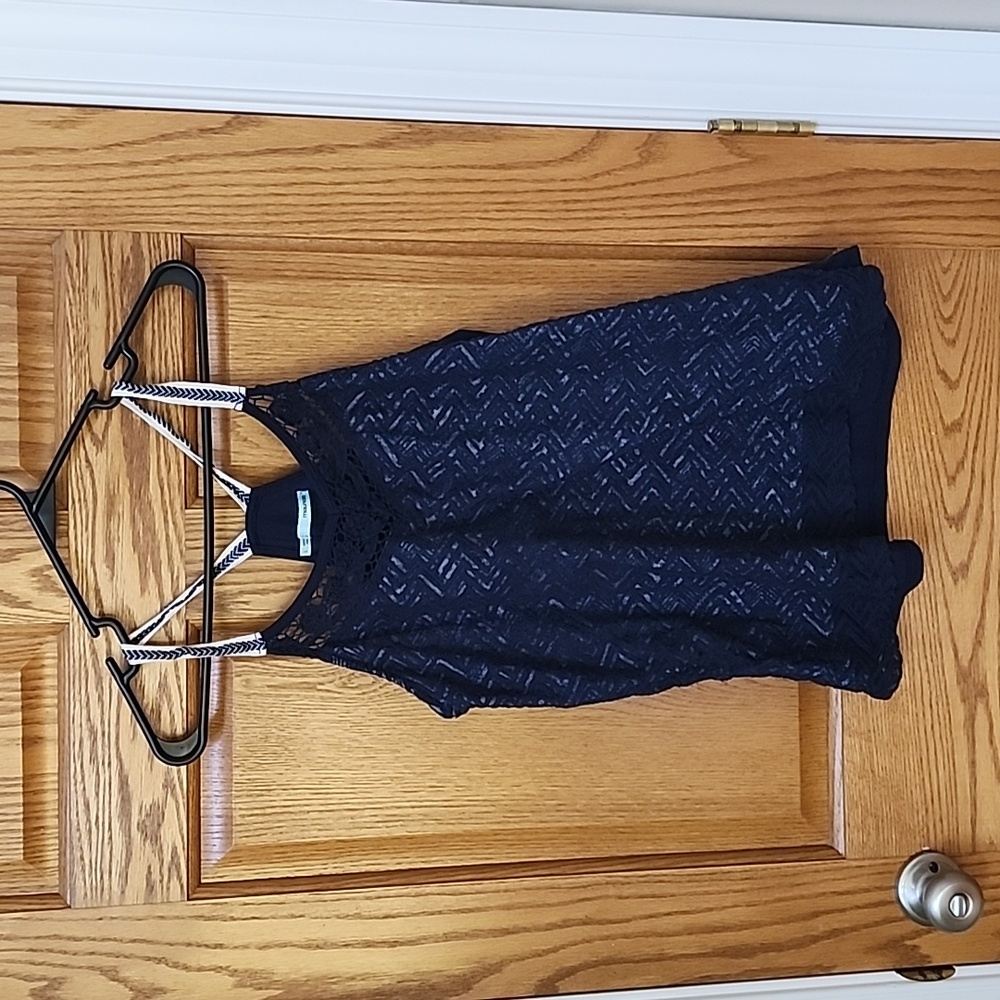 Navy tank top